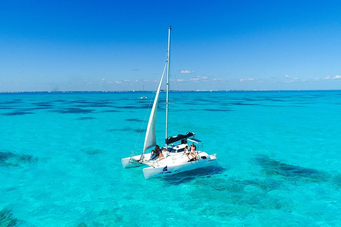 Private Catamaran from Cancun to Isla Mujeres for up to 13 People - A private boat makes Cancun feel less crowded