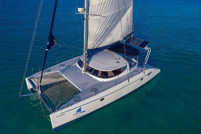 Private Catamaran from Cancun to Isla Mujeres | For up to 30 pepl - Starting at Marina Las Perlas in Cancun