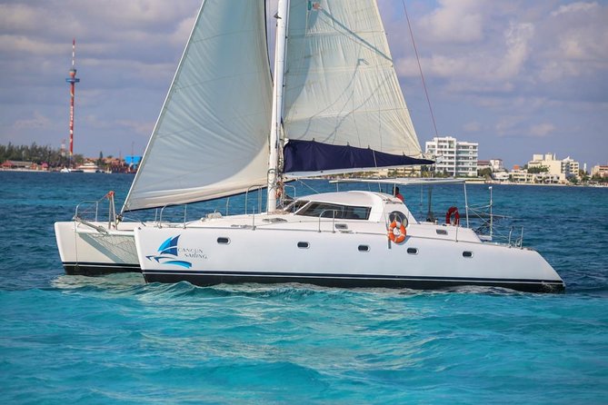 Private Catamaran from Cancun to Isla Mujeres | For up to 40 pp - Food, transfers, and what to pack