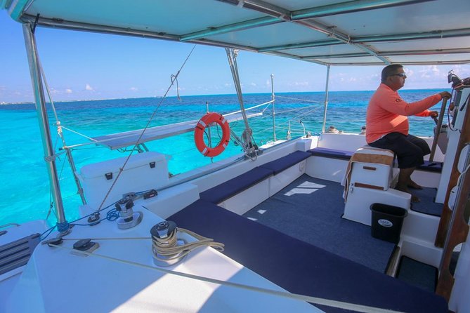 Private Catamaran from Cancun to Isla Mujeres | For up to 40 pp - A half-day or full-day on the Caribbean