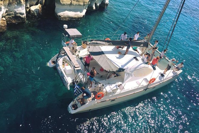 Private Catamaran Half Day Afternoon Cruise with Sunset: Kleftiko - The crew can make or break a private cruise