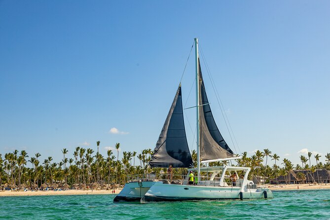 Private Catamaran + Private Parasailing - up to 20 passengers - Eight minutes above the Bavaro coast