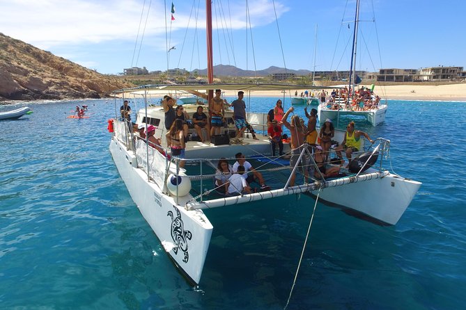 Private Catamaran Snorkeling Cruise in Los Cabos - One hour at Santa Maria Bay