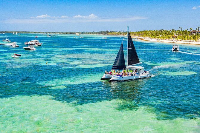 Private Catamaran Snorkeling Family Adventure - A private catamaran along the Bavaro coast