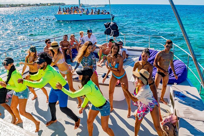 Private Catamaran Snorkeling Family Adventure - Music, Bachata, Merengue, and the natural pool