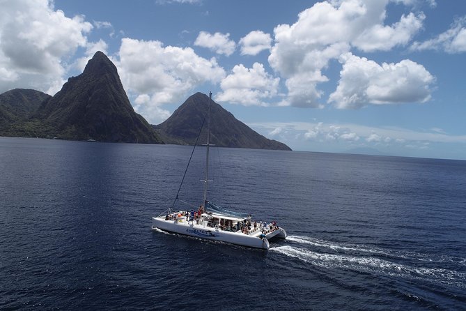 Private Catamaran Sunset Cruise from St Lucia for Up to 15 Guests - Open bar, snacks, and your own music