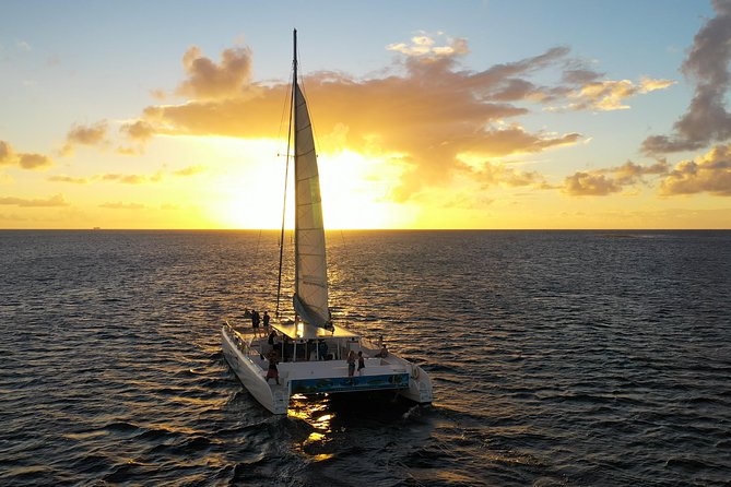 Private Catamaran Sunset Cruise from St Lucia for Up to 15 Guests - What the crew adds to the evening