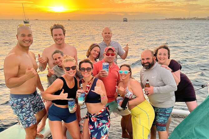 Private Catamaran Sunset Sail in Waikiki - A good fit for families, couples, and small groups