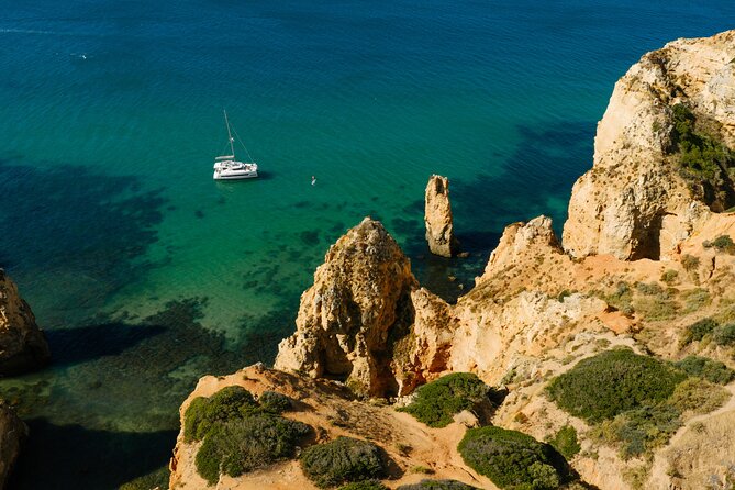 Private Catamaran Tour Lagos Coast and Ponta da Piedade - Following the Lagos Coast Toward Ponta da Piedade