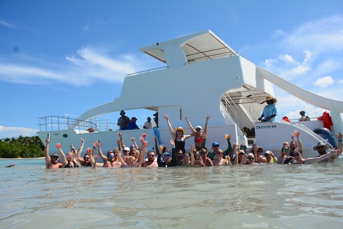 Private Catamaran with Sound system, Slide, Open bar & Snorkeling - Why this catamaran works for a special occasion