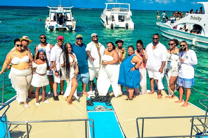Private Catamaran wonderful Snorqueling slide & entartaiment team - What this private Punta Cana catamaran day is really like