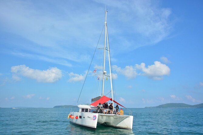 Private Catamaran Yacht to Maiton and Coral with sunset cruise - Coral Island for a proper beach break
