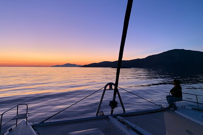 Private Full Day Catamaran Cruise from Paros with Lunch - A full day between Paros and Antiparos