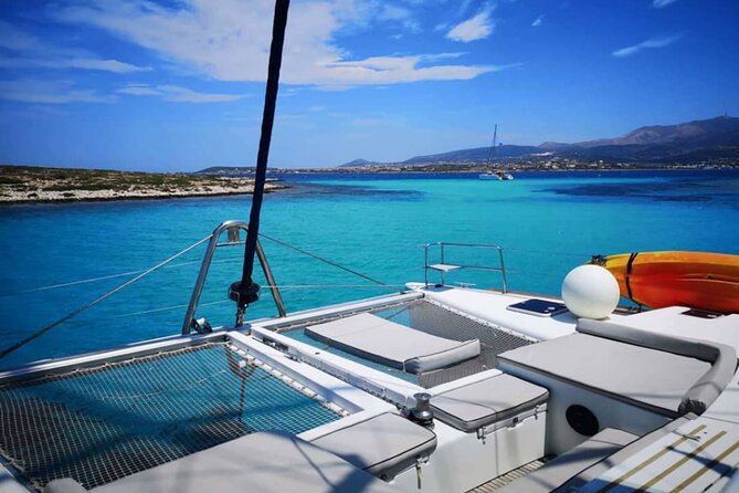 Private Full Day Catamaran Cruise from Paros with Lunch - Greek lunch made during the day