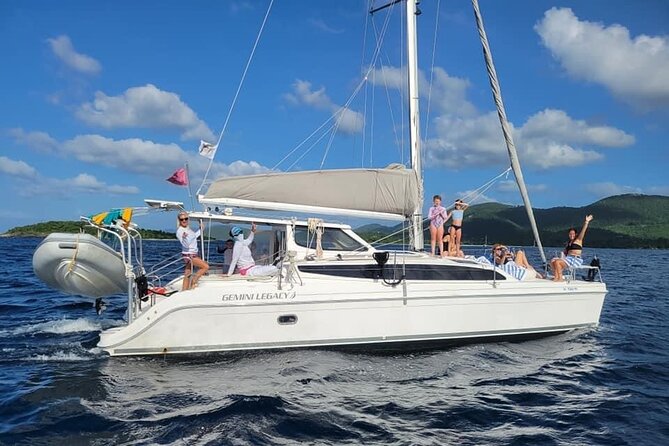 Private Full Day, Fun Day Aboard SY Mazu - Luxury Gemini Legacy Catamaran - Stop one: American Yacht Harbor and the Red Hook departure