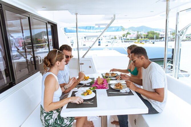 Private Full Day Luxury Catamaran Excursion - Lunch, drinks, and life aboard Last Call