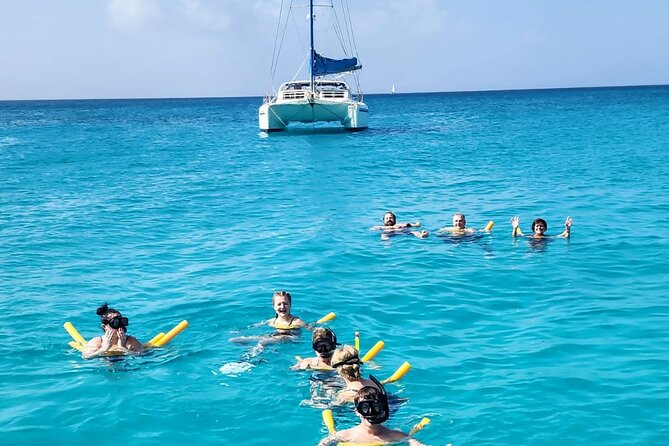 Private Full-Day Luxury Sailing Catamaran Charter in Sint Maarten - Lunch from the onboard charcoal grill
