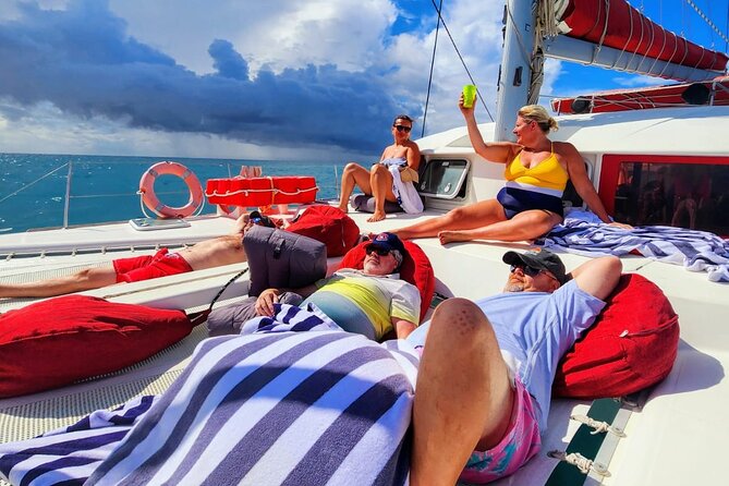 Private Full-Day Luxury Sailing Catamaran Charter in Sint Maarten - Cruising the coast with Captain Mike