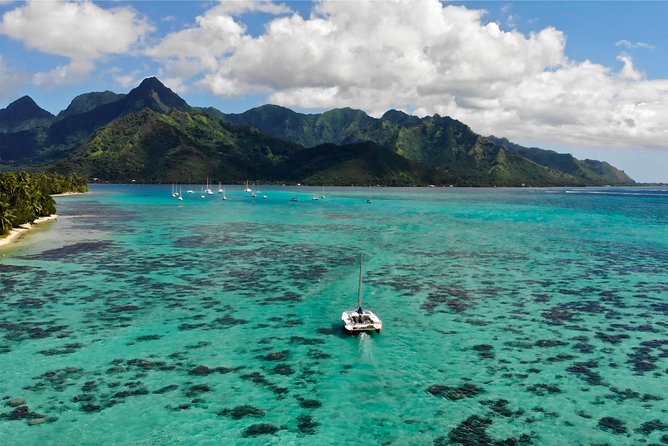PRIVATE Full Day Tour : Moorea Snorkeling & Sailing on a Catamaran named Taboo - What the Taboo catamaran day is really like