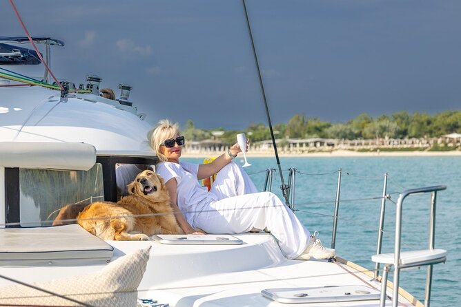 Private Half Day cruise on Catamaran in Corfu - Drinks, snacks, and the relaxed onboard rhythm