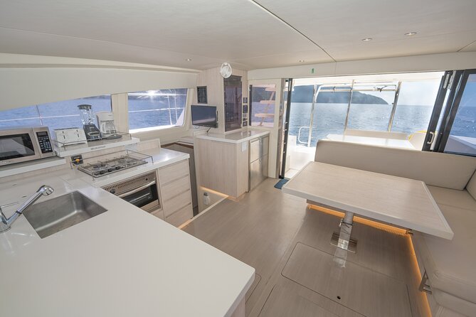 Private Half-Day Luxury Catamaran Experience - Meeting the Pitons from the water