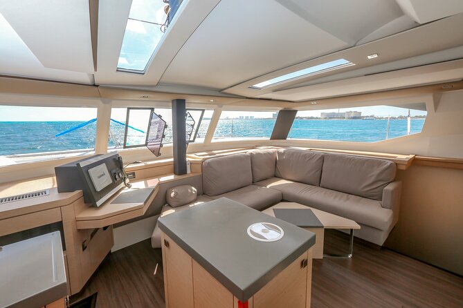 Private Luxury Catamaran Cancun to Isla Mujeres | For up to 30 pp - Snorkeling at El Farito