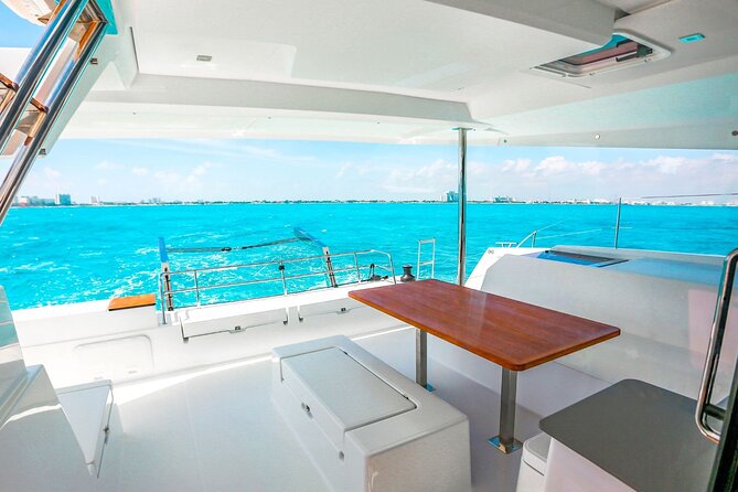 Private Luxury Catamaran Cancun to Isla Mujeres | For up to 30 pp - The Ride Back to Cancun