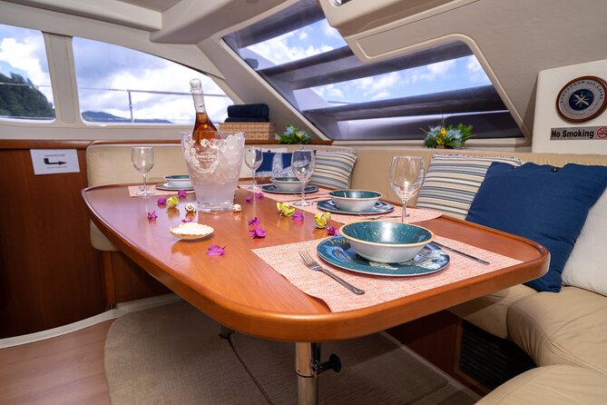 Private Luxury Catamaran Cruise in St. Lucia - Passing Anse La Raye and Canaries
