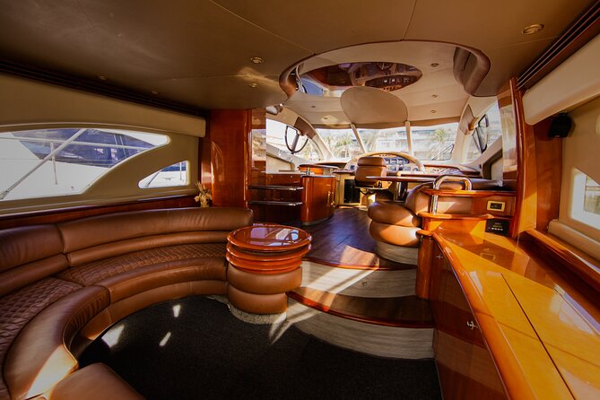 Private Luxury Sunset Dinner Cruise – 51' Leopard Yacht in Cancun - Five courses prepared by the onboard chef