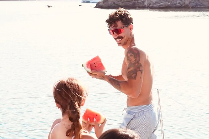 Private Mykonos Catamaran Day Cruise with Meals & Water Toys - Five hours aboard a private catamaran