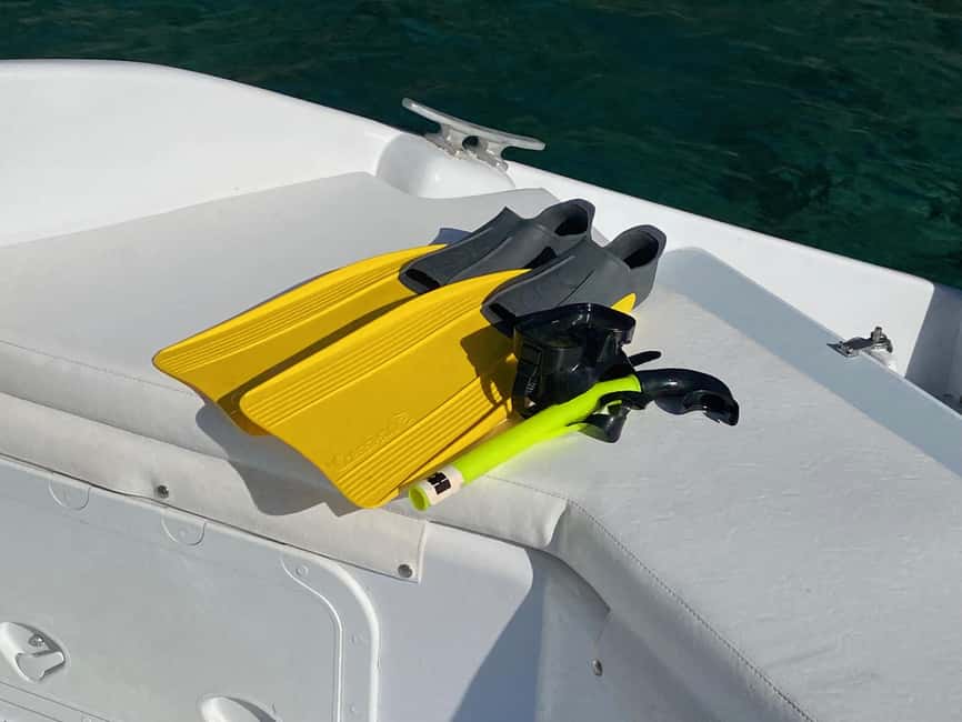 PRIVATE POWER CATAMARAN - Swimming, photos, and time to set your own pace