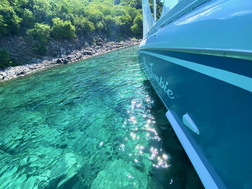 PRIVATE POWER CATAMARAN - Two hours at Pinny’s Beach in Nevis