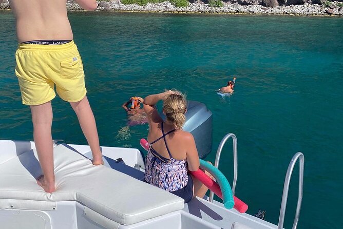 Private Power Catamaran Adventure in Saint Kitts and Nevis - Swimming, floating, and quiet water stops