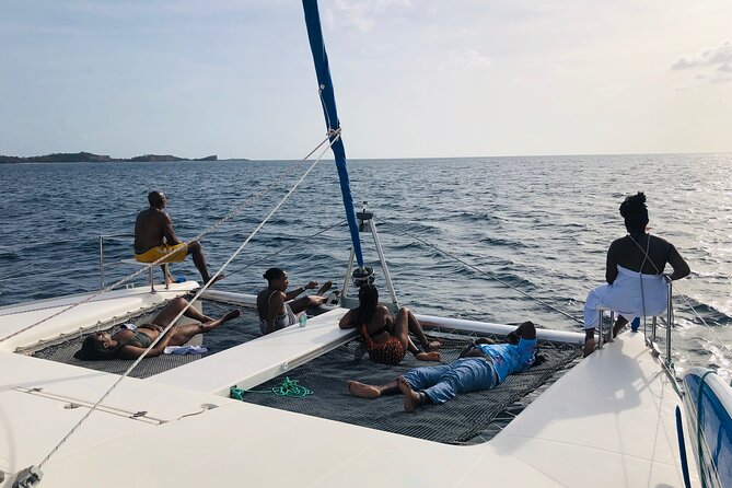Private, Skippered Catamaran Day Trip in Grenada - Sailing From Halifax Harbour Toward Point Saline