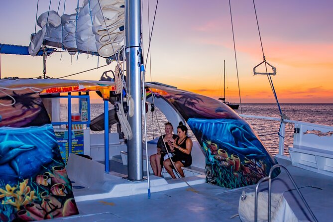 Private Sunset Catamaran Adventure Cruise with Open Bar - Meeting Olga and Jhon at the Hyatt beach