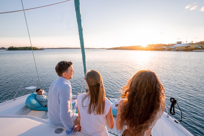 Private Sunset Charter on Elusive Catamaran - Setting Sail From Albuoy’s Point in Hamilton