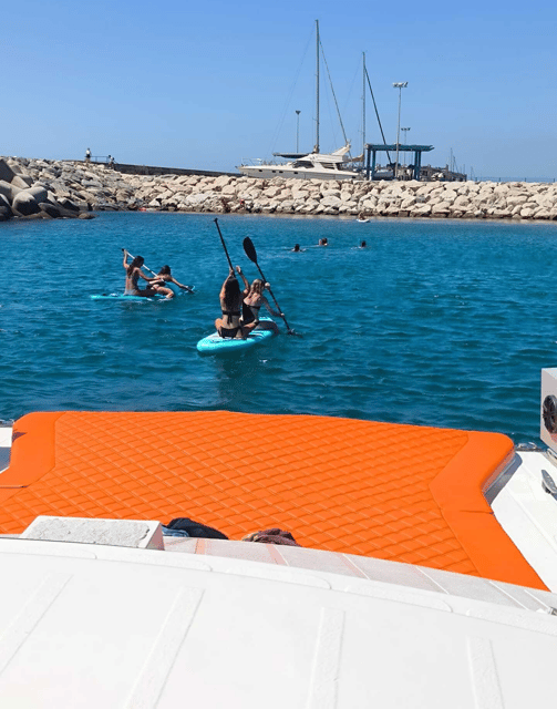 Puerto Marina, Benalmádena: catamaran ride - Setting out from Puerto Marina, Benalmádena