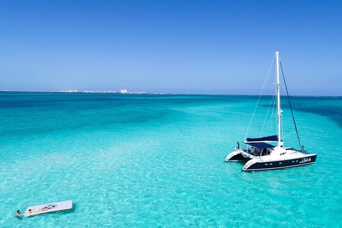 Puerto Morelos Secret Sandbar Catamaran Sail - Sailing Through Puerto Morelos National Park