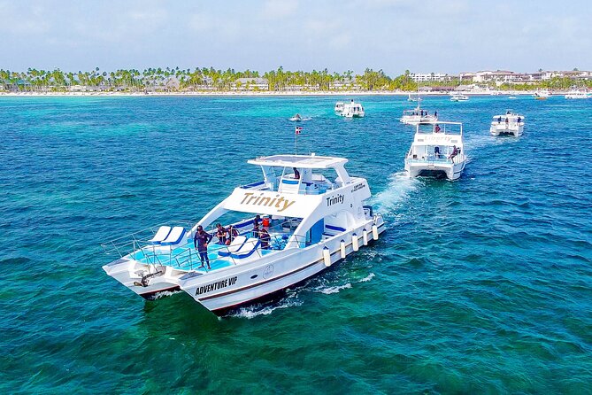 Punta Cana Catamaran Party– Snorkeling, Open Bar, Music & Pickup - Snorkeling: a short swim stop, not a reef trip