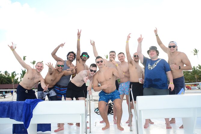 Punta Cana Catamaran Private Tour with BBQ and Natural Pool - A quiet beach stop with fresh coconut