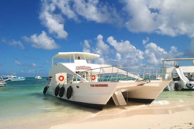 Punta Cana: Catamaran Tour, Reef Snorkeling and Unlimited Drinks! - The shallow Bavaro natural pool