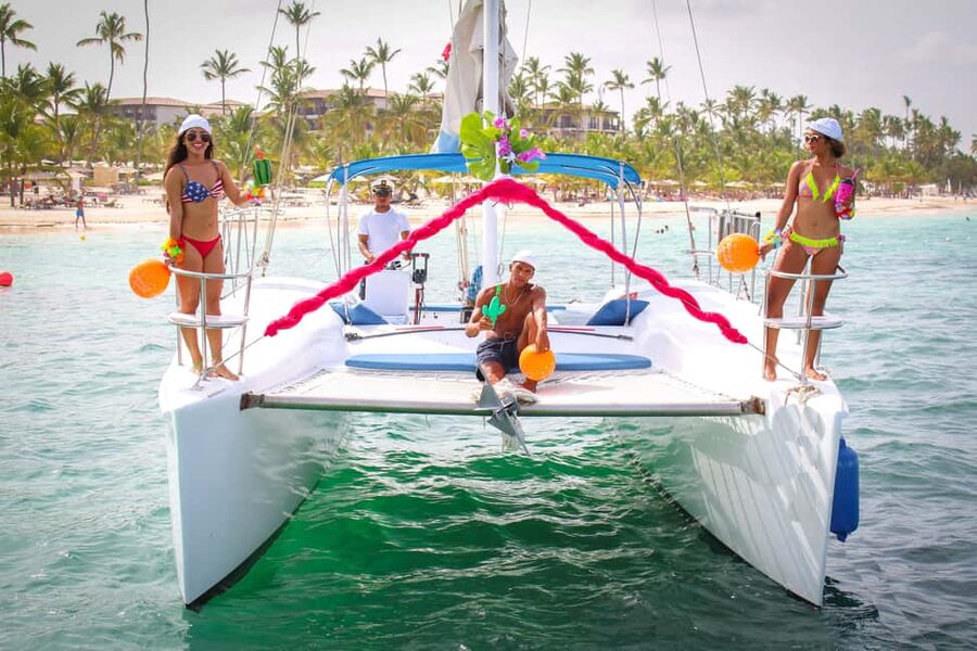 Punta Cana Private Catamaran (Small Group) - The reef stop: fun, but keep expectations flexible