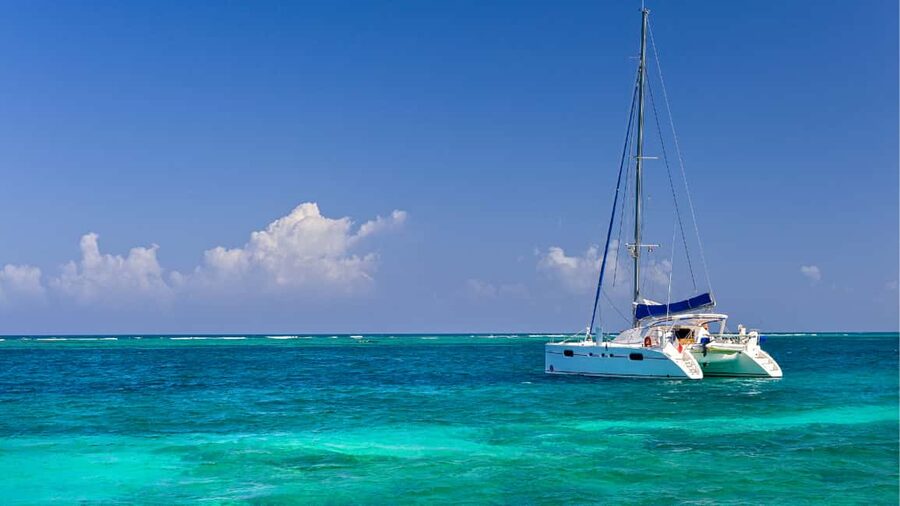 Punta Cana: Saona Island Catamaran Tour with Food & Open Bar - Thirty minutes at the Natural Swimming Pool