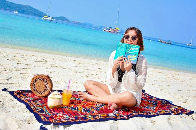 Racha and Coral Islands with Sunset at Promthep Cape by Catamaran Yacht - Coral Island gives you the easiest first stop
