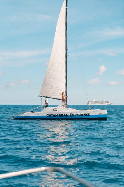 Rapallo: Catamaran Tour around the coast of Portofino - San Fruttuoso and time in the water