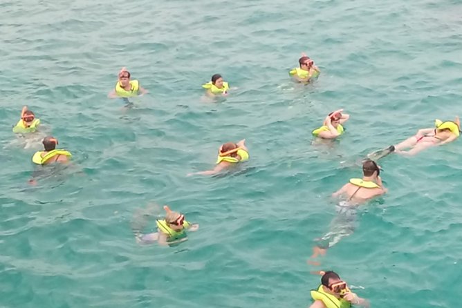 Reggae Catamaran Negril Jamaica Sail N Snorkel - Reggae, rum, and the open-bar setup
