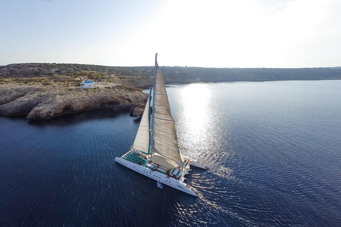 Relaxing Adults-only Blue Lagoon Catamaran Trip from Ayia Napa - An early start from Green Bay Jetty