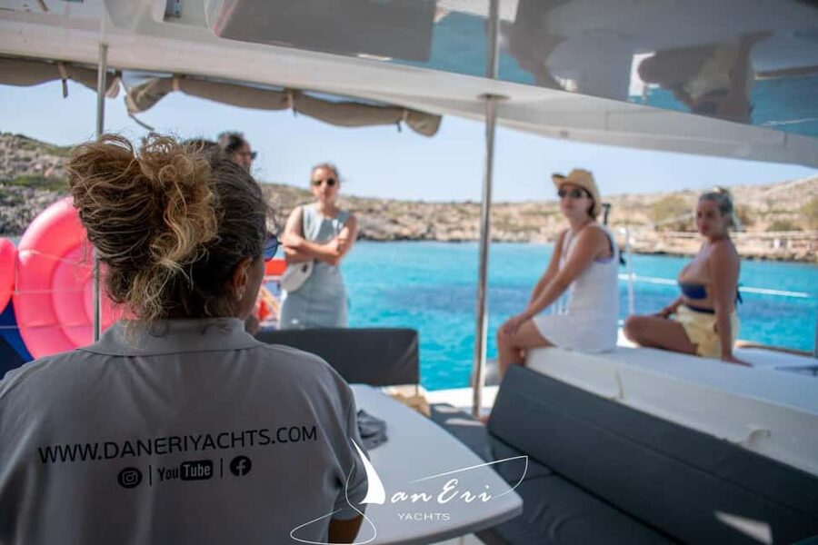 Rethymno Premium Catamaran Cruise: Healthy Lunch & Open Bar - Setting off from Rethymno Marina
