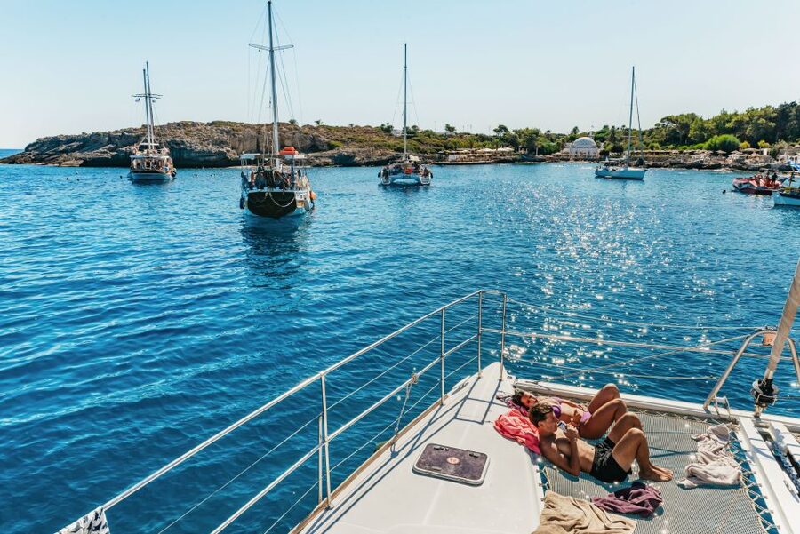 Rhodes: All-Inclusive Catamaran Cruise with Lunch and Drinks - Is $83 good value?