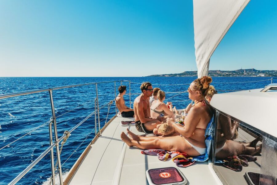 Rhodes: All-Inclusive Catamaran Cruise with Lunch and Drinks - What you actually eat and drink onboard